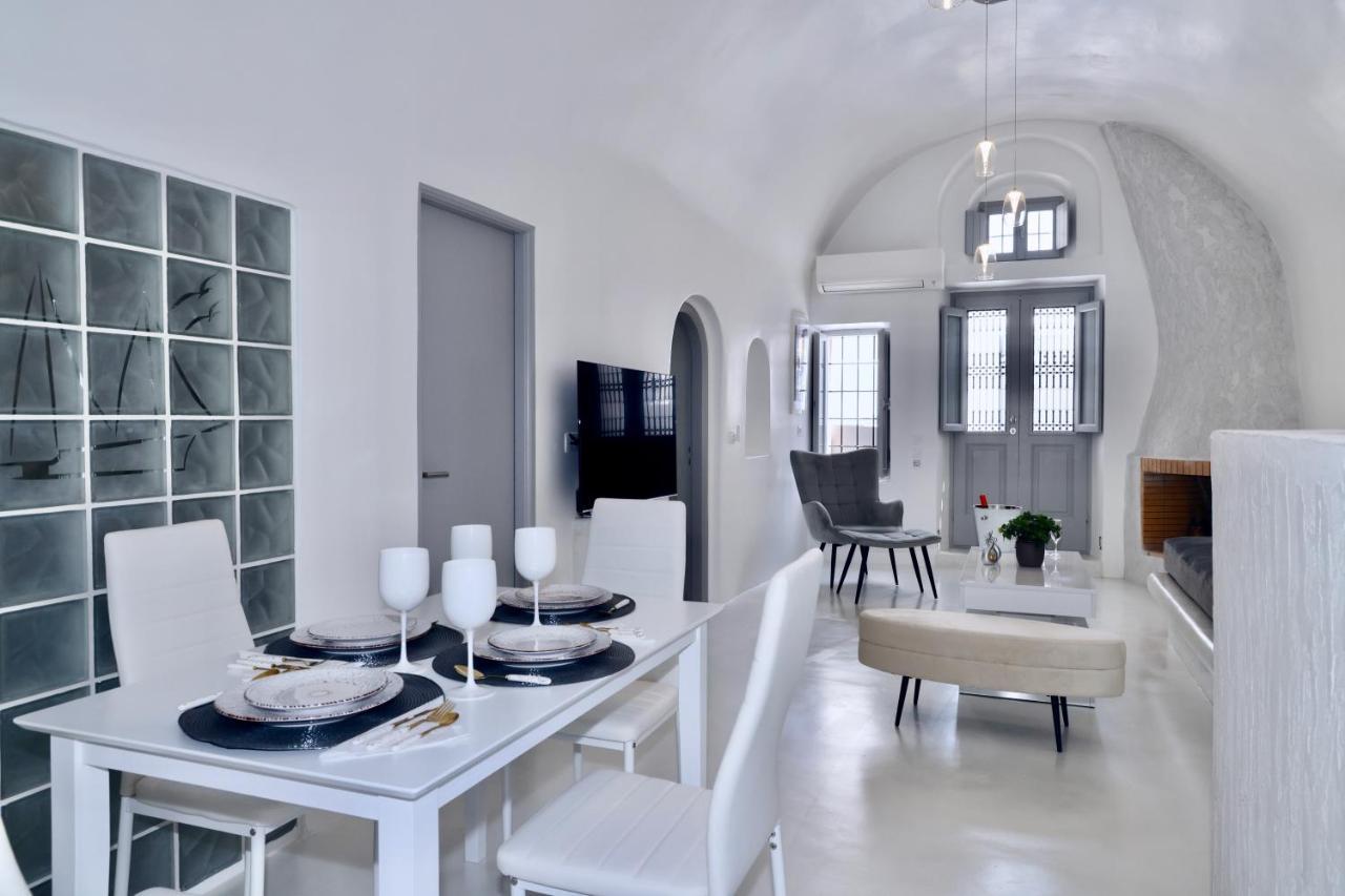 Aidos Villa Santorini Megalochori  Ngoại thất bức ảnh