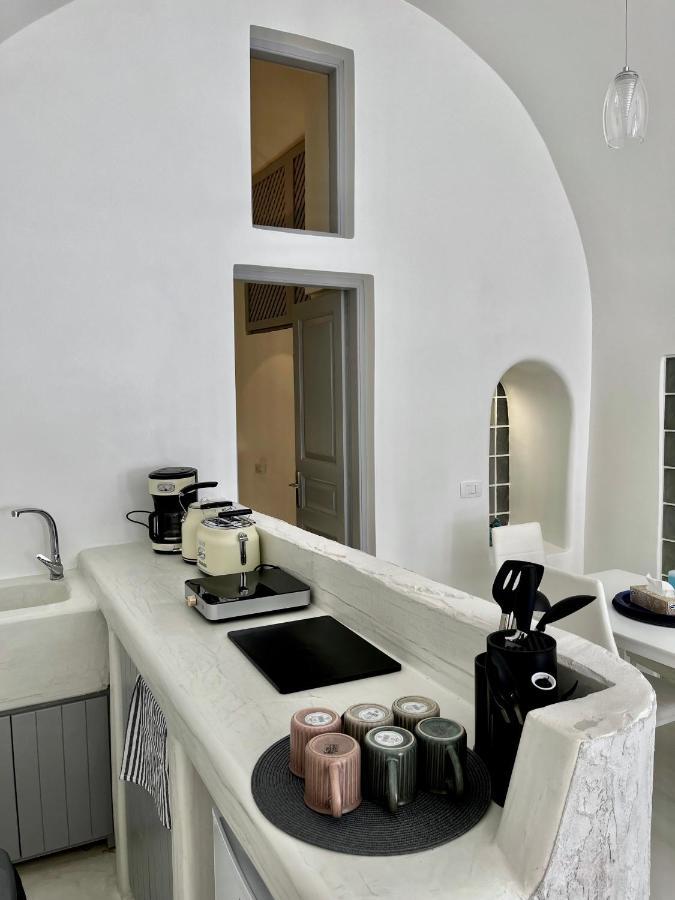 Aidos Villa Santorini Megalochori  Ngoại thất bức ảnh