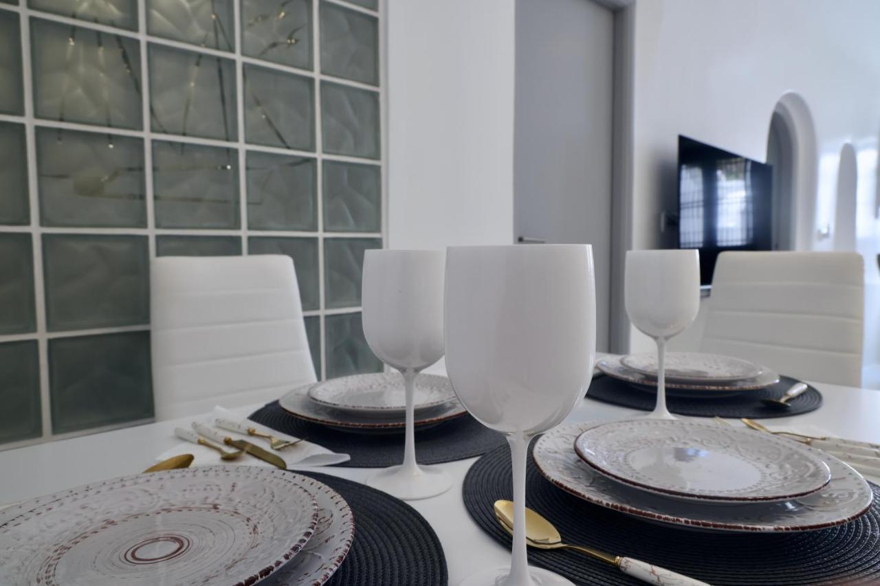 Aidos Villa Santorini Megalochori  Ngoại thất bức ảnh