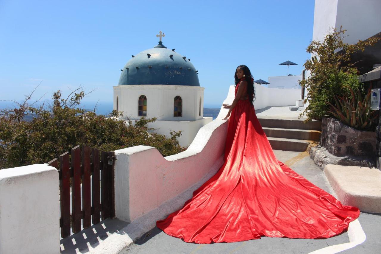 Aidos Villa Santorini Megalochori  Ngoại thất bức ảnh